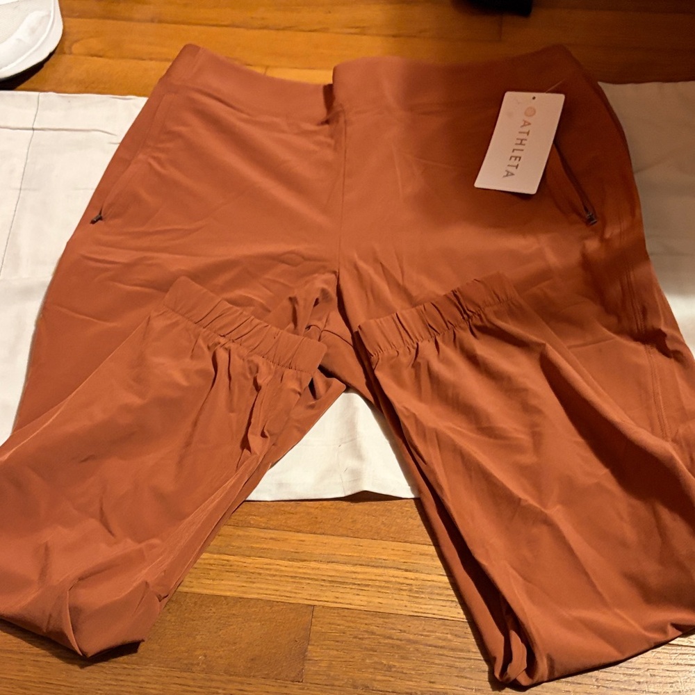 Athleta Terracotta Active Pants